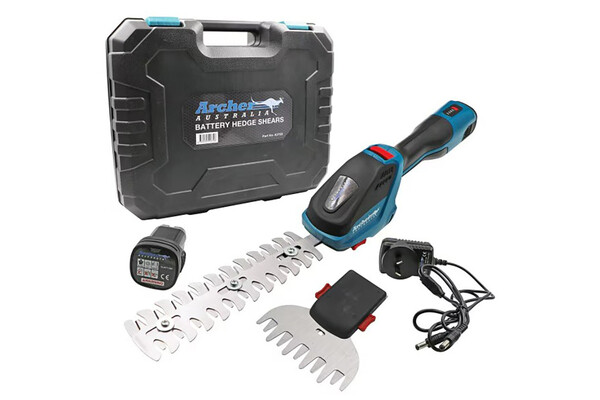 Archer Battery GrassHedge Shears Kit in a Case
