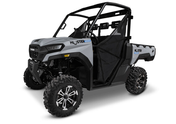 Bushranger Muster UTV multi terrain work vehicle 3 person capacity 1000cc